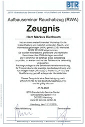 Aufbauseminar Rauchabzug (RWA) Aufbauseminar Rauchabzug (RWA)